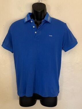 Carven Gel Logo Polo Small Gently worn 100% cotton w gel collar trim 19" armpits